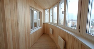 Отделка, остекление, утепление балконов в Тихорецке от 205 руб. м/2.
